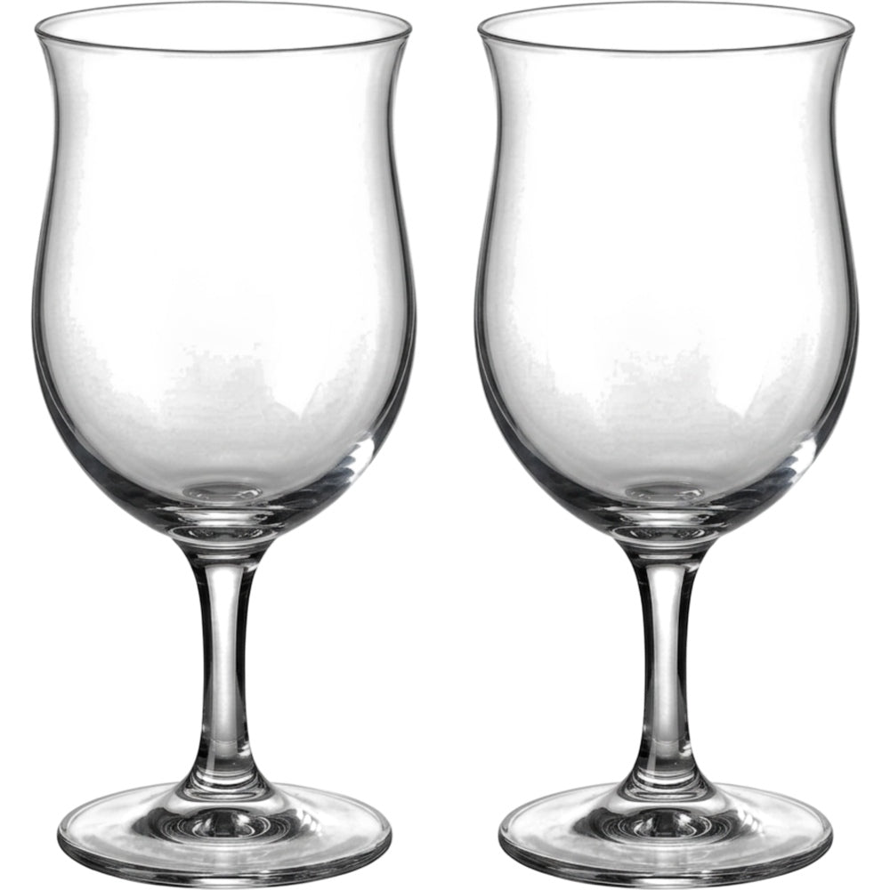 Jokva Petite Curved Crystalline Red Wine Glasses 12 oz Clear Set of 2 - Product view