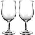 Jokva Petite Curved Crystalline Red Wine Glasses 12 oz Clear Set of 2 - Product view