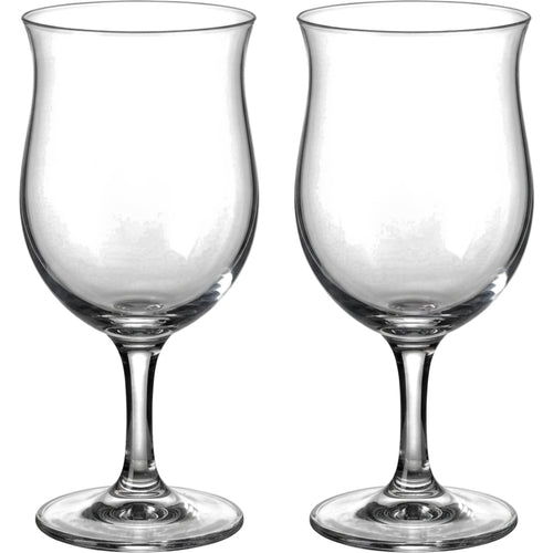Jokva Petite Curved Crystalline Red Wine Glasses 12 oz Clear Set of 2 - Product view