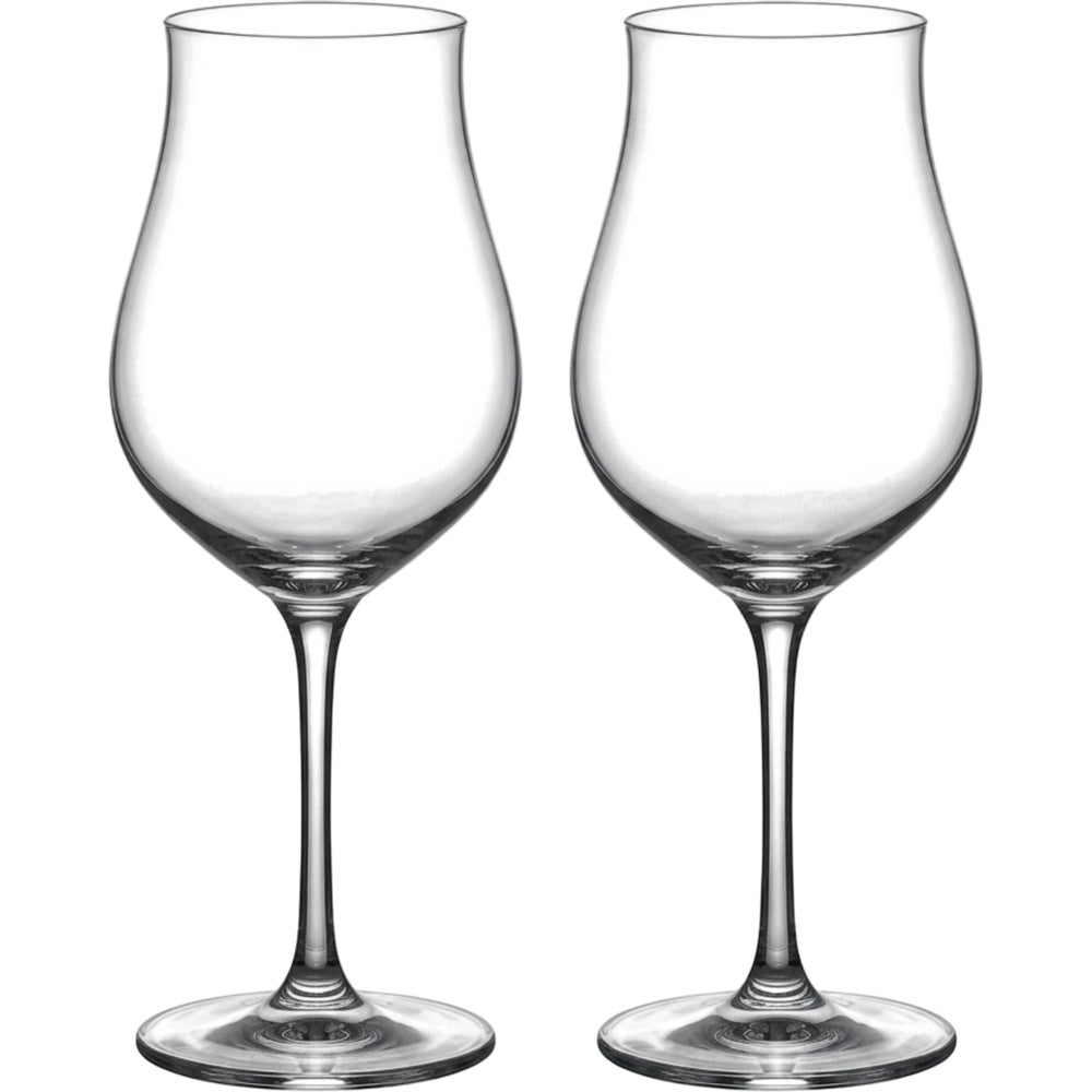 Jokva Tulip Crystalline Red Wine Glasses 15 oz Clear Set of 2 - Product view